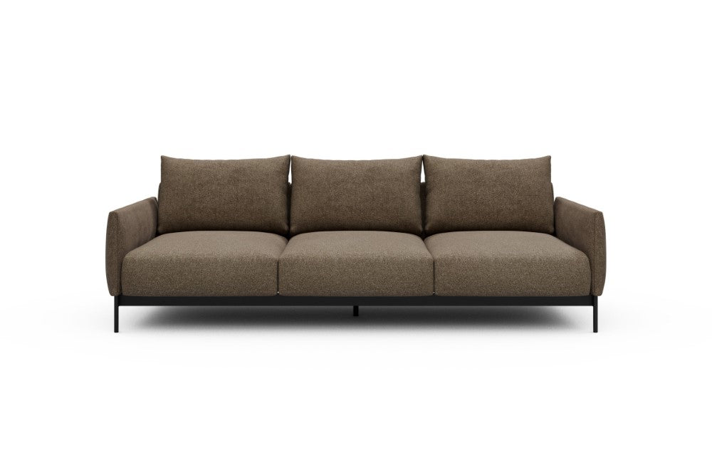 Tokey Modular Sofa - A3 - 240 x 100 cm - 3 Seater - 817 Aivi Khaki Brown