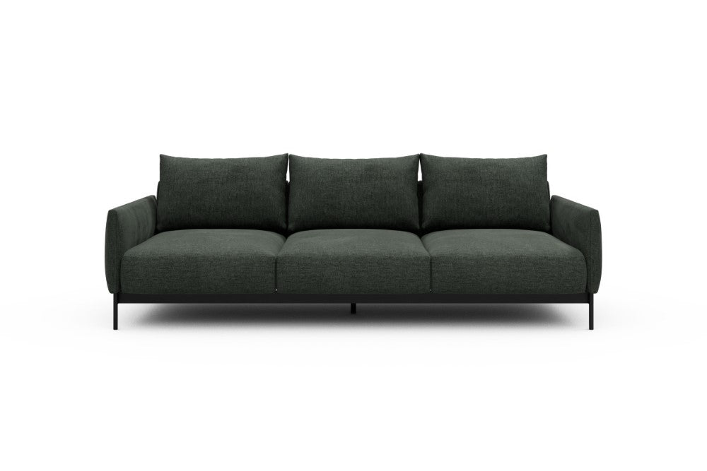 Tokey Modular Sofa - A3 - 240 x 100 cm - 3 Seater - 818 Aivi Pine Green