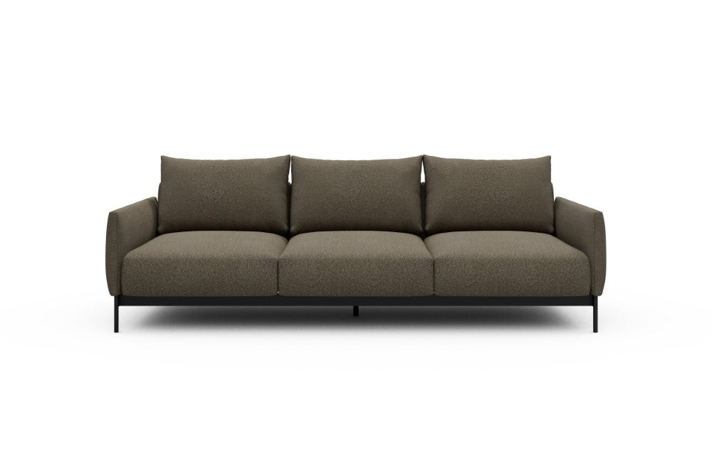 Tokey Modular Sofa - A3 - 240 x 100 cm - 3 Seater - 850 Mahoga Caramel Grey
