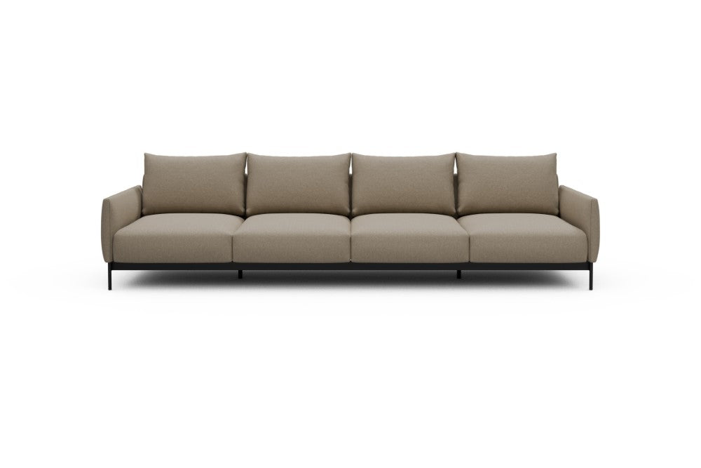 Tokey Modular Sofa - A4 - 315 x 100 cm - 4 Seater - 445 Satya Natural Biege