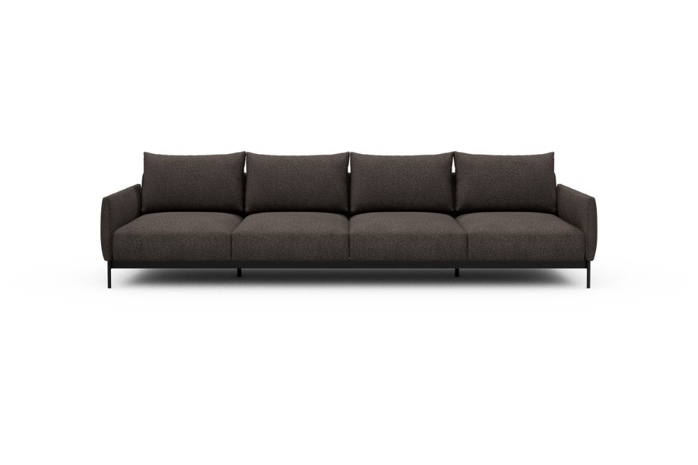 Tokey Modular Sofa - A4 - 315 x 100 cm - 4 Seater - 530 Bouclé Taupe
