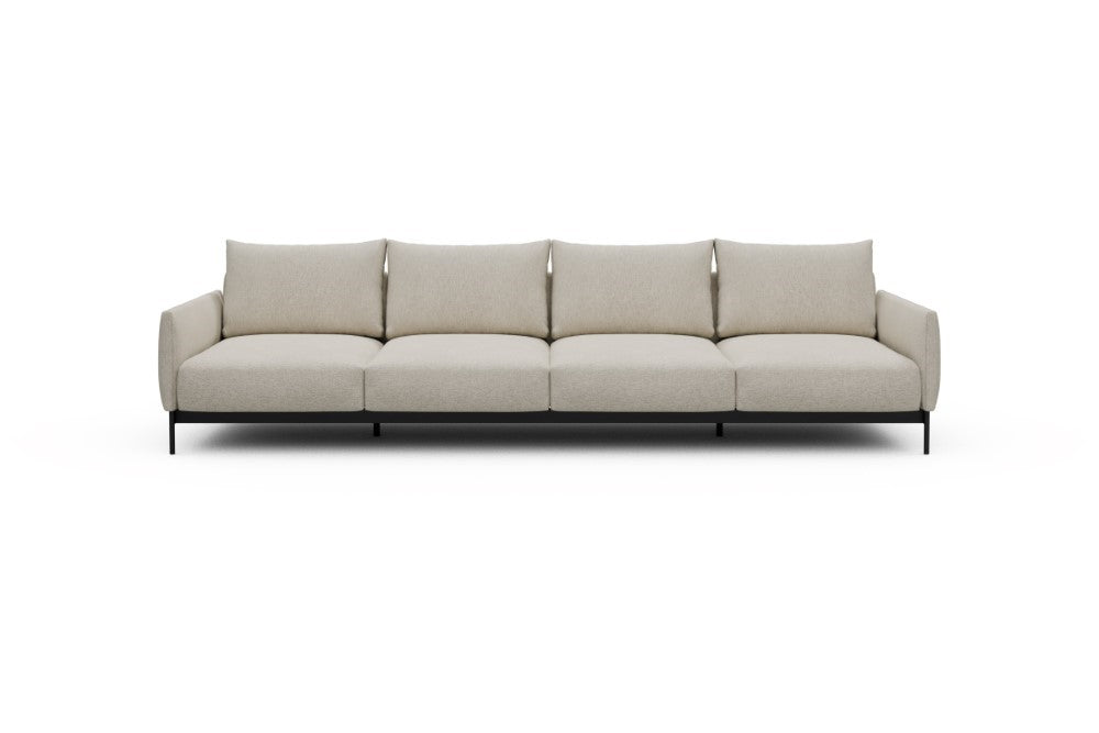 Tokey Modular Sofa - A4 - 315 x 100 cm - 4 Seater - 584 Argus Natural