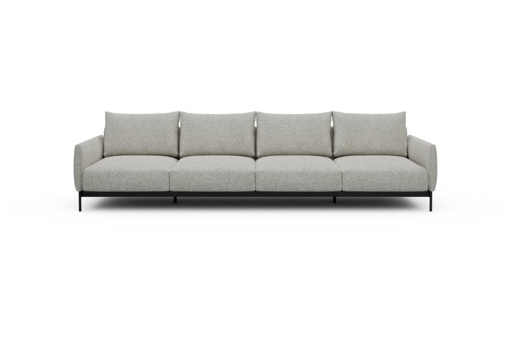 Tokey Modular Sofa - A4 - 315 x 100 cm - 4 Seater - 867 Vanora Warm Sand