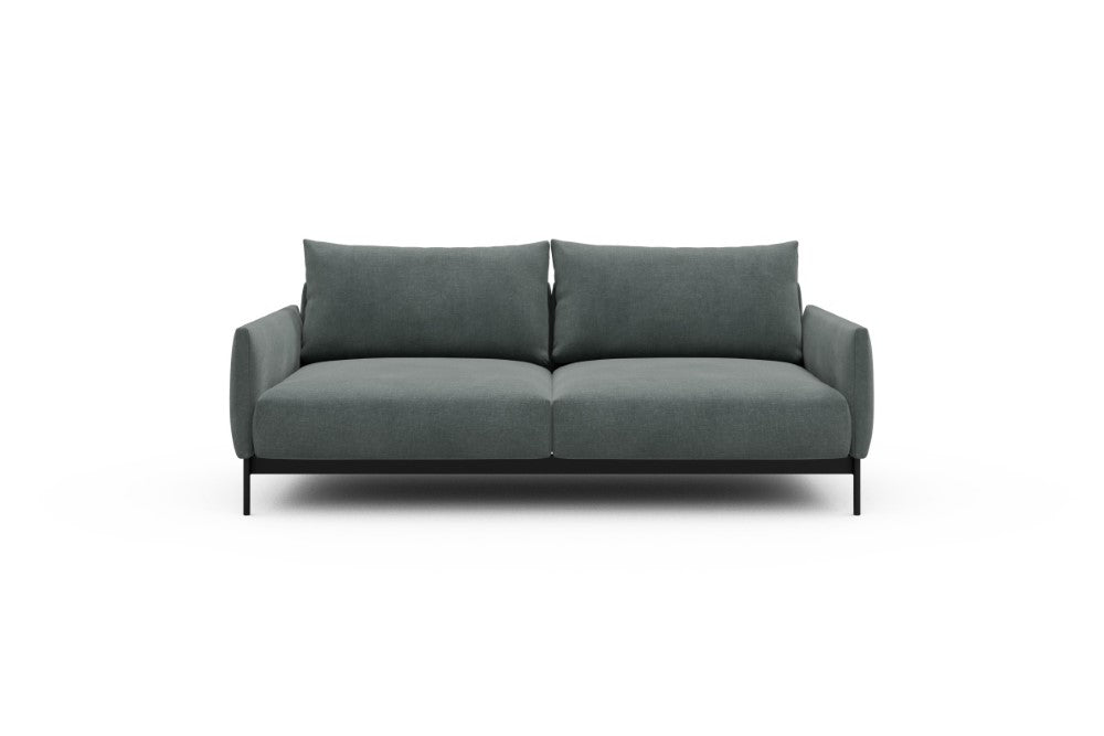 Tokey Modular Sofa - C2 - 195 x 100 cm - 2 Seater - 812 Smooth Smooth Silver Grey