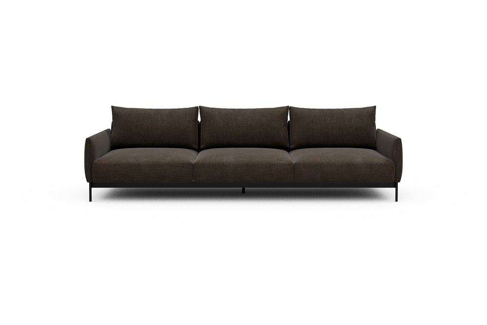 Tokey Modular Sofa - C3 - 285 x 100 cm - 3 Seater - 411 Esina Cedar Brown