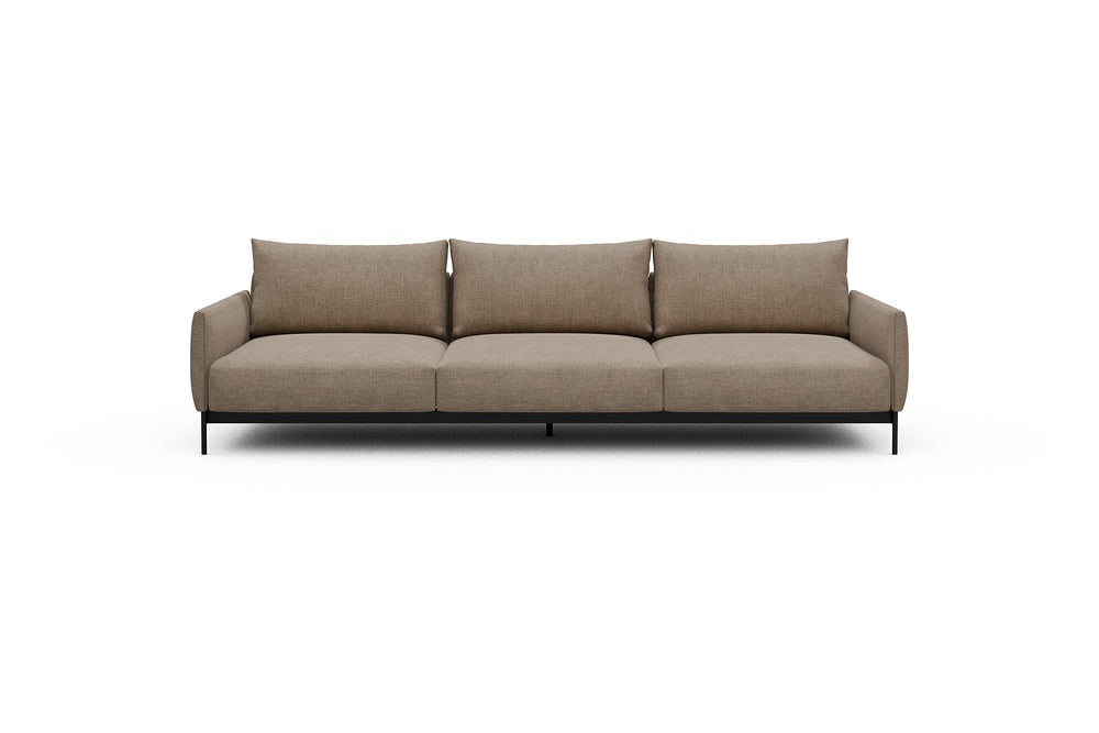Tokey Modular Sofa - C3 - 285 x 100 cm - 3 Seater - 417 Esina Mocha