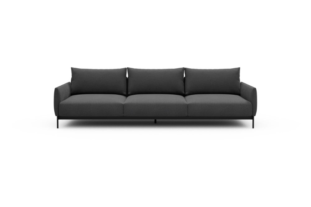 Tokey Modular Sofa - C3 - 285 x 100 cm - 3 Seater - 441 Satya Warm Zinc