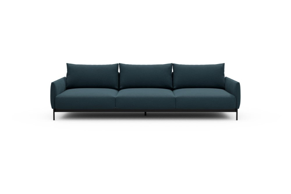 Tokey Modular Sofa - C3 - 285 x 100 cm - 3 Seater - 443 Satya Deep Blue