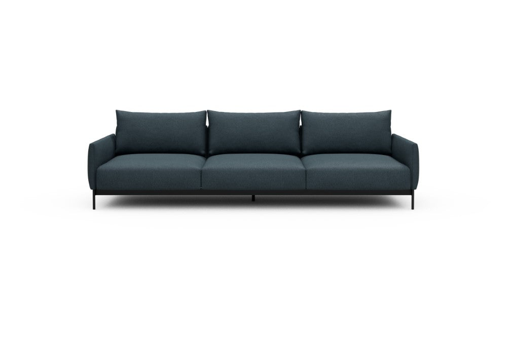 Tokey Modular Sofa - C3 - 285 x 100 cm - 3 Seater - 489 Denari Royal Blue