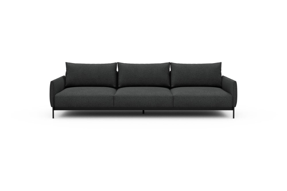 Tokey Modular Sofa - C3 - 285 x 100 cm - 3 Seater - 529 Bouclé Charcoal