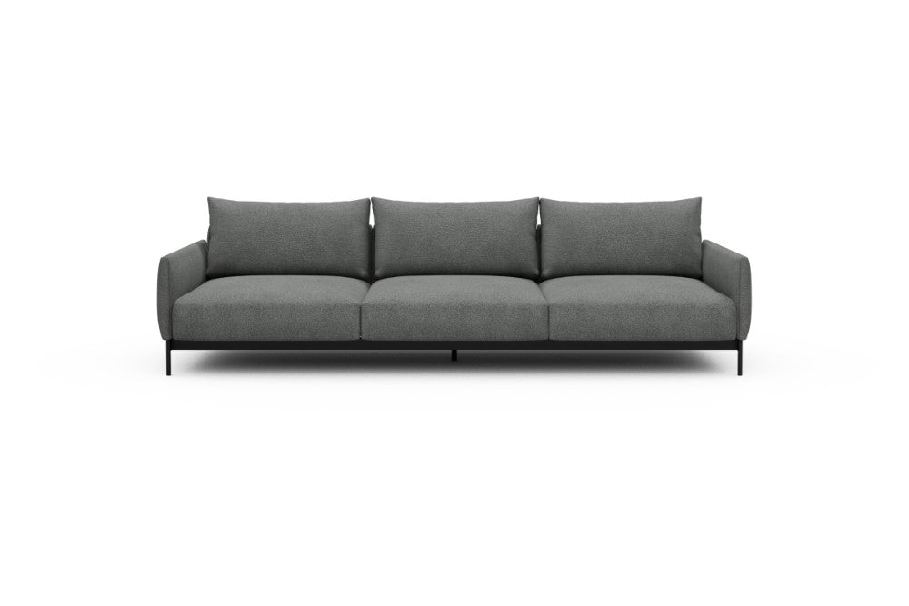 Tokey Modular Sofa - C3 - 285 x 100 cm - 3 Seater - 533 Bouclé Ash Grey