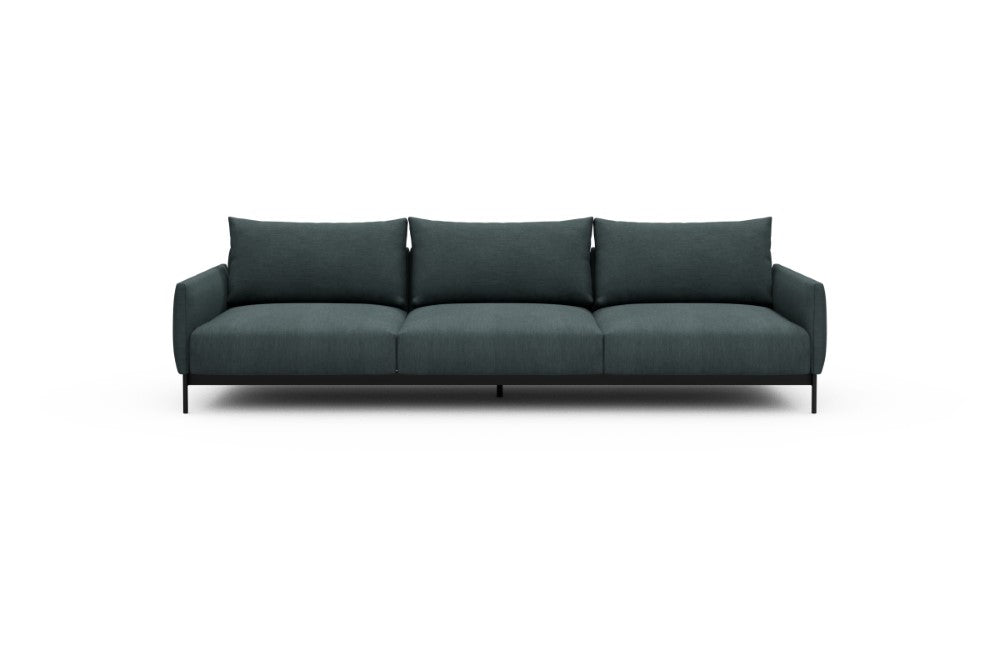 Tokey Modular Sofa - C3 - 285 x 100 cm - 3 Seater - 573 Vivus Dusty Blue