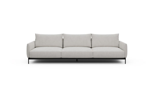 Tokey Modular Sofa - C3 - 285 x 100 cm - 3 Seater - 574 Vivus Dusty Off White