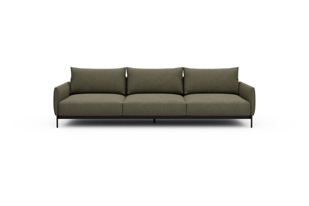Tokey Modular Sofa - C3 - 285 x 100 cm - 3 Seater - 575 Vivus Dusty Olive