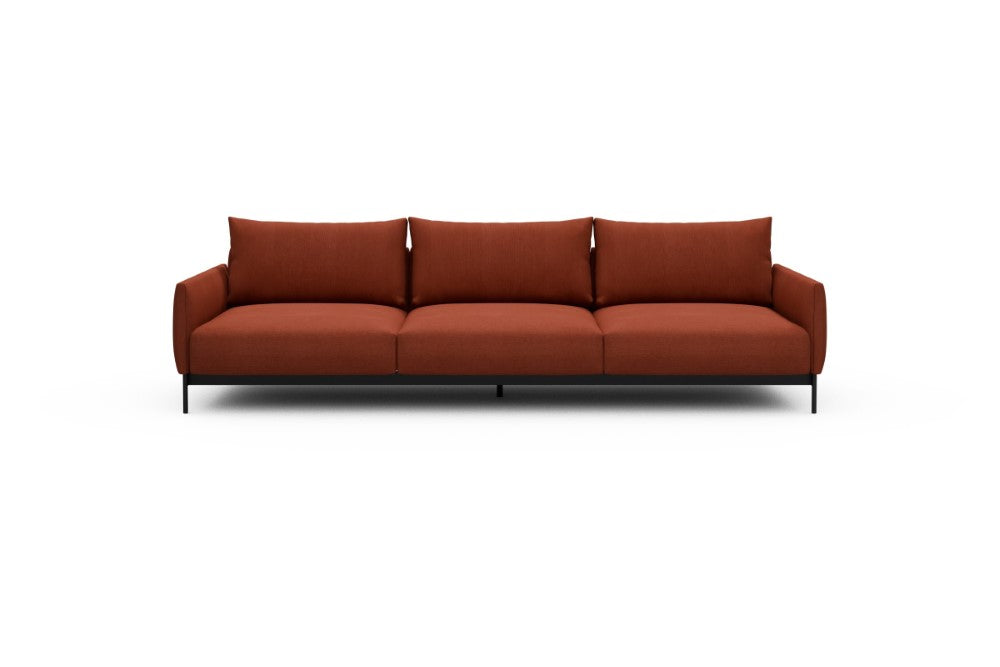Tokey Modular Sofa - C3 - 285 x 100 cm - 3 Seater - 581 Argus Rust