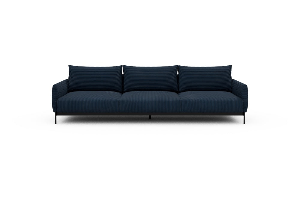 Tokey Modular Sofa - C3 - 285 x 100 cm - 3 Seater - 591 Corduroy Midnight-Blue