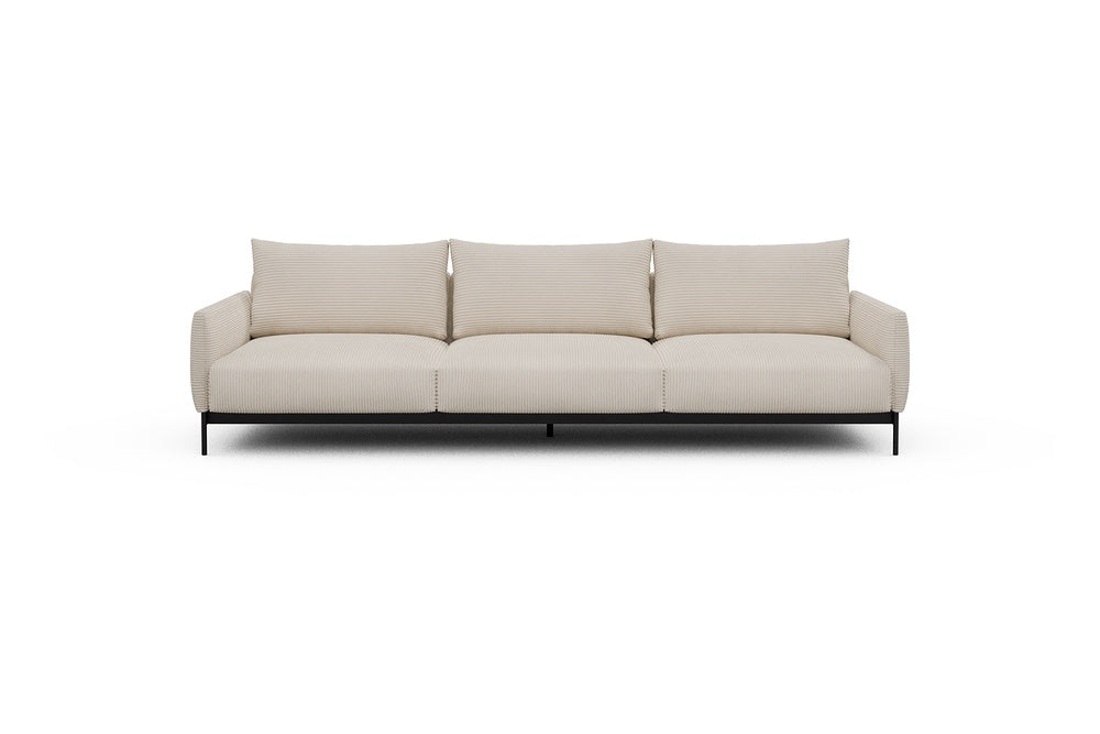Tokey Modular Sofa - C3 - 285 x 100 cm - 3 Seater - 594 Corduroy Ivory