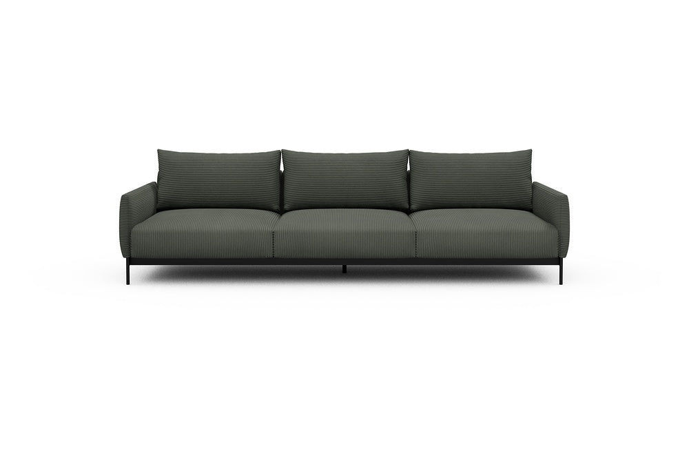 Tokey Modular Sofa - C3 - 285 x 100 cm - 3 Seater - 598 Corduroy Sage
