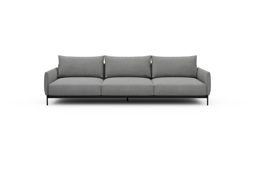 Tokey Modular Sofa - C3 - 285 x 100 cm - 3 Seater - 764 Cura Sand Grey