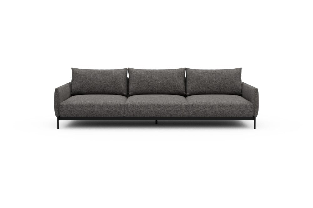 Tokey Modular Sofa - C3 - 285 x 100 cm - 3 Seater - 772 Carreno Salt & Pepper