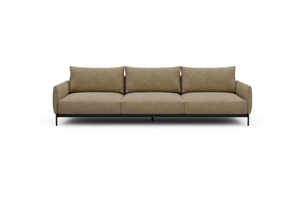Tokey Modular Sofa - C3 - 285 x 100 cm - 3 Seater - 774 Carreno Sicilian Yellow