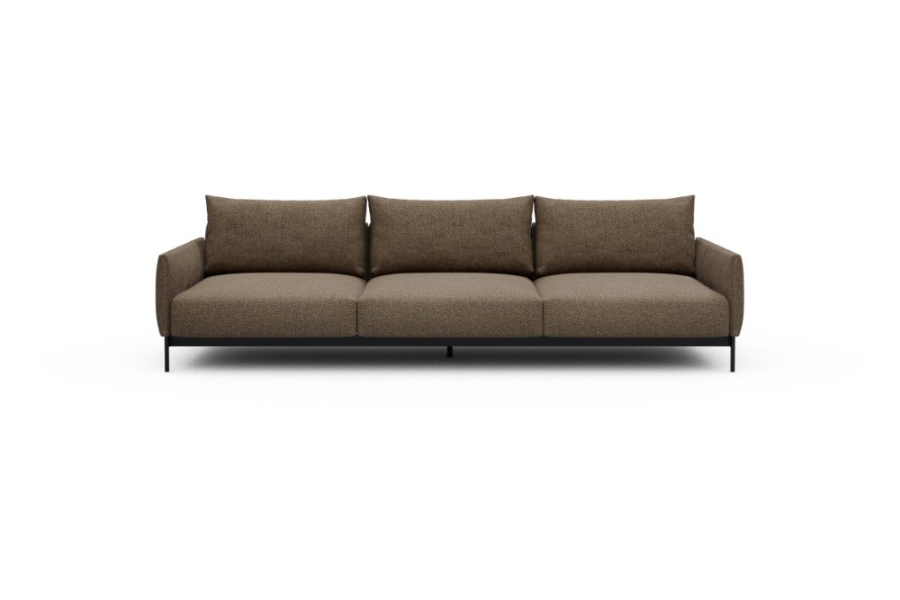 Tokey Modular Sofa - C3 - 285 x 100 cm - 3 Seater - 817 Aivi Khaki Brown
