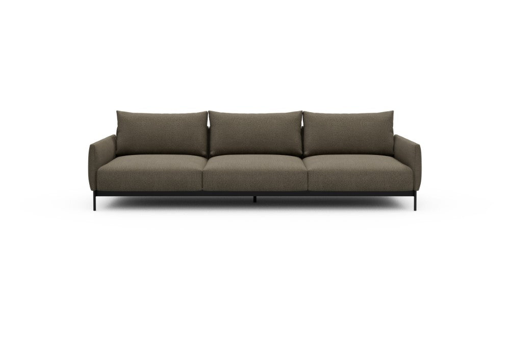 Tokey Modular Sofa - C3 - 285 x 100 cm - 3 Seater - 850 Mahoga Caramel Grey
