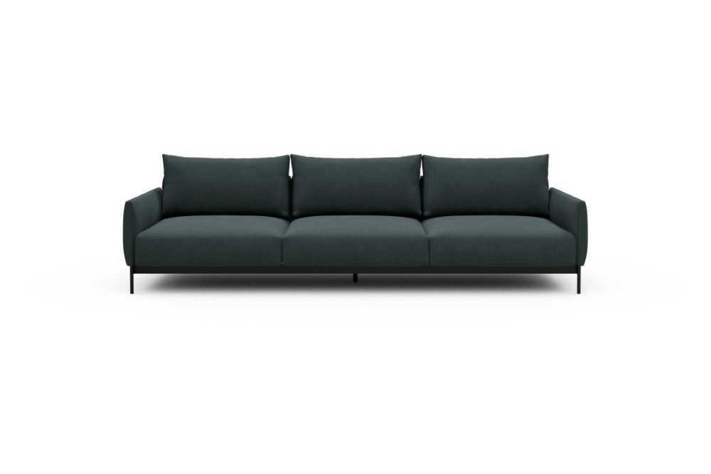 Tokey Modular Sofa - C3 - 285 x 100 cm - 3 Seater - 851 Mahoga Dark Blue