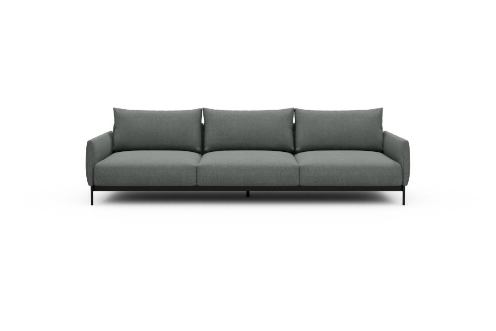 Tokey Modular Sofa - C3 - 285 x 100 cm - 3 Seater - 853 Mahoga Dove Grey