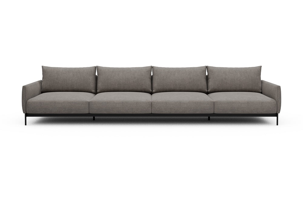 Tokey Modular Sofa - C4 - 375 x 100 cm - 4 Seater - 418 Esina Truffle