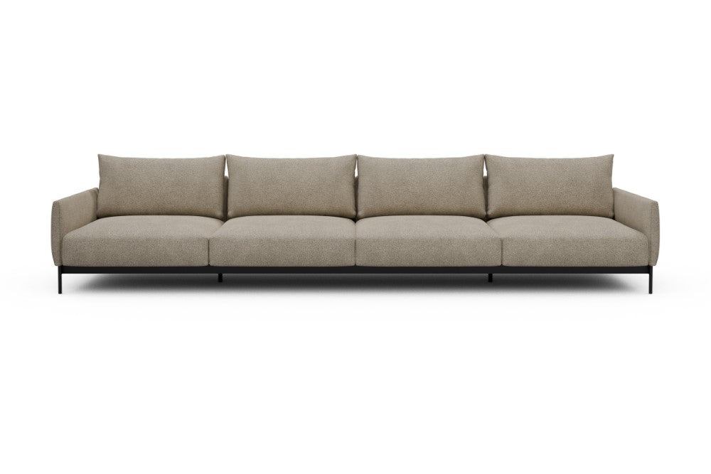 Tokey Modular Sofa - C4 - 375 x 100 cm - 4 Seater - 539 Bouclé Beige