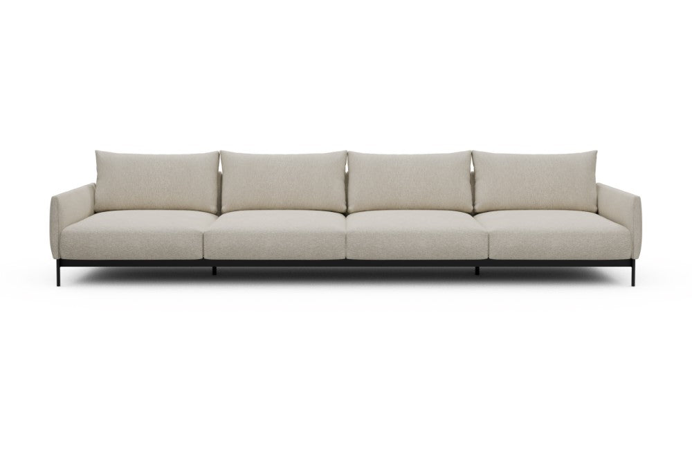 Tokey Modular Sofa - C4 - 375 x 100 cm - 4 Seater - 584 Argus Natural