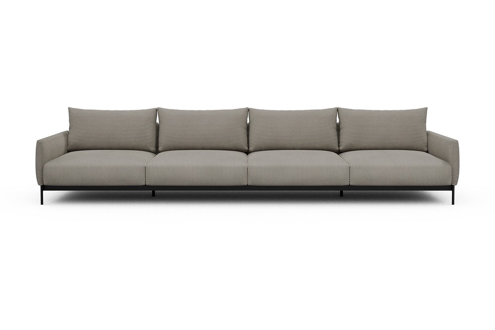 Tokey Modular Sofa - C4 - 375 x 100 cm - 4 Seater - 603 Corduroy Beige
