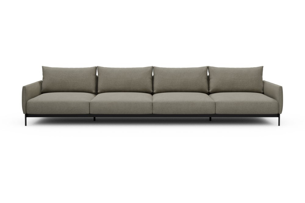 Tokey Modular Sofa - C4 - 375 x 100 cm - 4 Seater - 765 Cura Oat