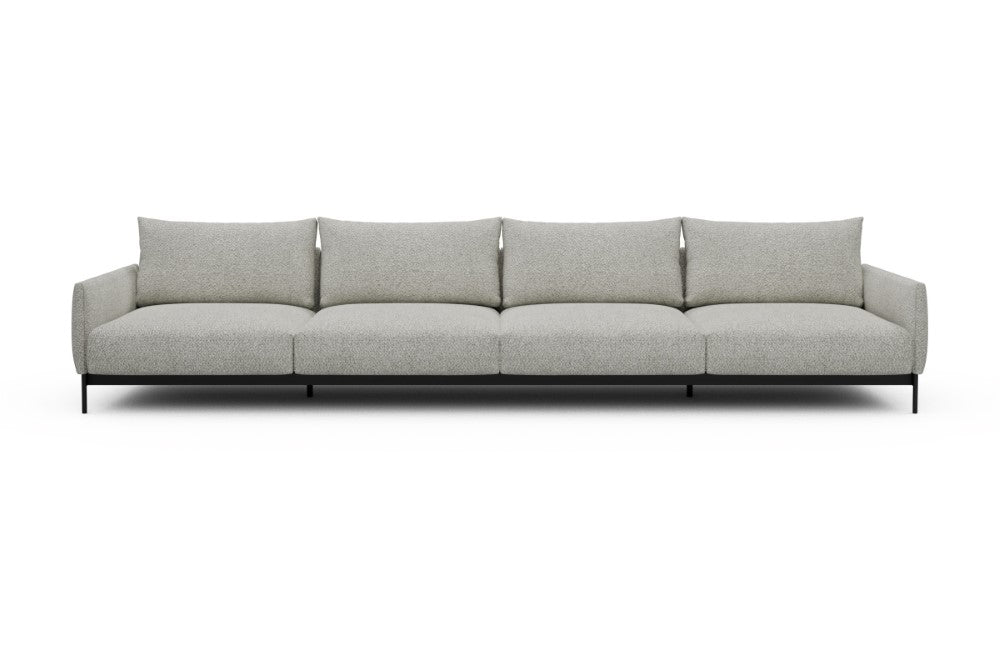 Tokey Modular Sofa - C4 - 375 x 100 cm - 4 Seater - 867 Vanora Warm Sand