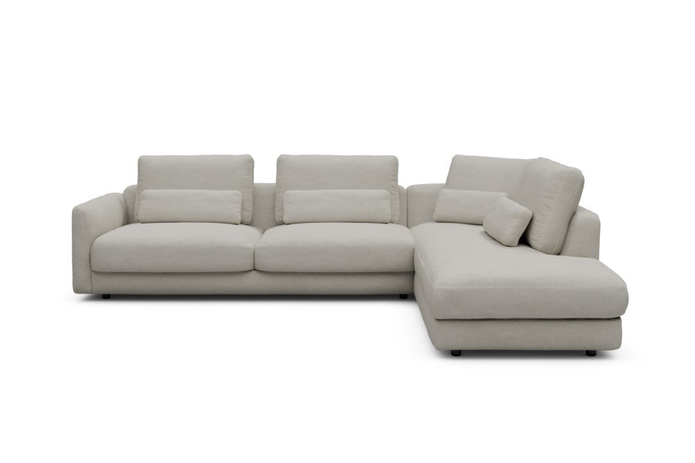 Vivole Modular Sofa - 69 - 310 x 230 cm - 3 Seater + Open-end - 487 Denari Clean Beige