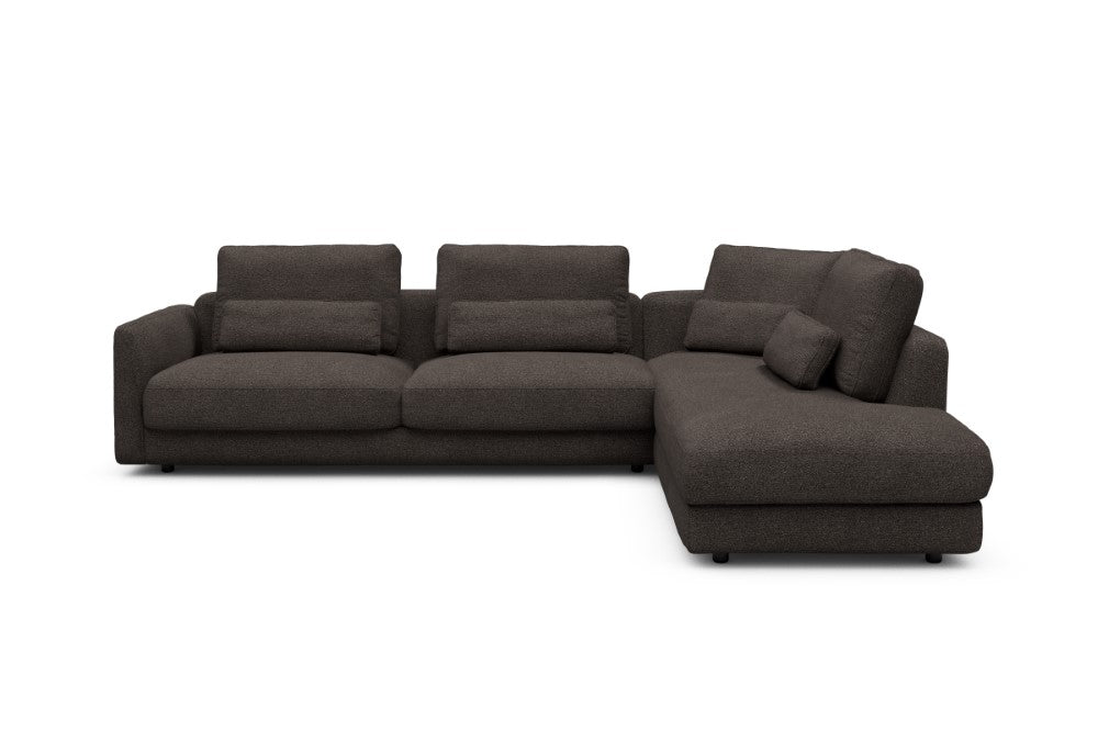 Vivole Modular Sofa - 69 - 310 x 230 cm - 3 Seater + Open-end - 530 Bouclé Taupe