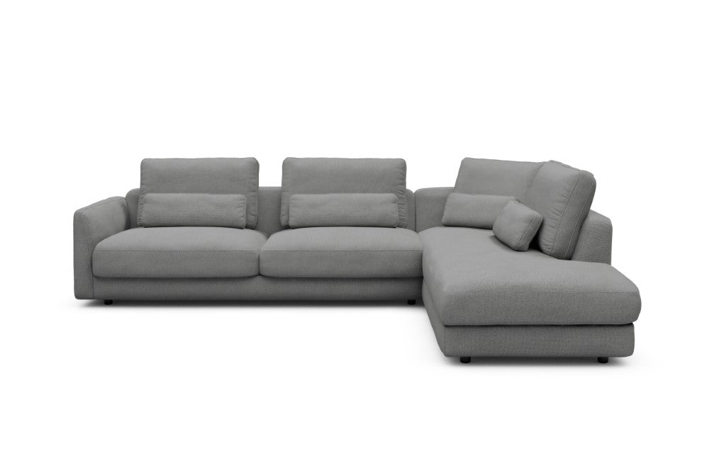 Vivole Modular Sofa - 69 - 310 x 230 cm - 3 Seater + Open-end - 764 Cura Sand Grey