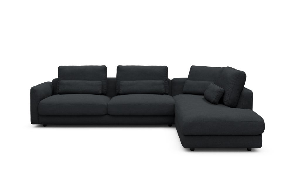 Vivole Modular Sofa - 69 - 310 x 230 cm - 3 Seater + Open-end - 766 Cura Anthracite