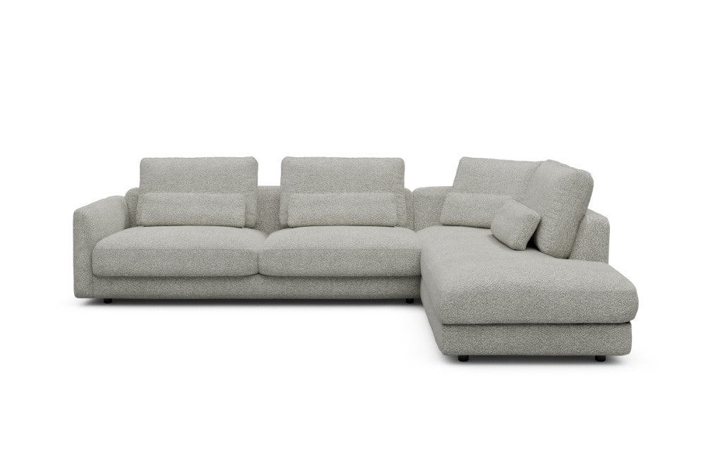 Vivole Modular Sofa - 69 - 310 x 230 cm - 3 Seater + Open-end - 867 Vanora Warm Sand