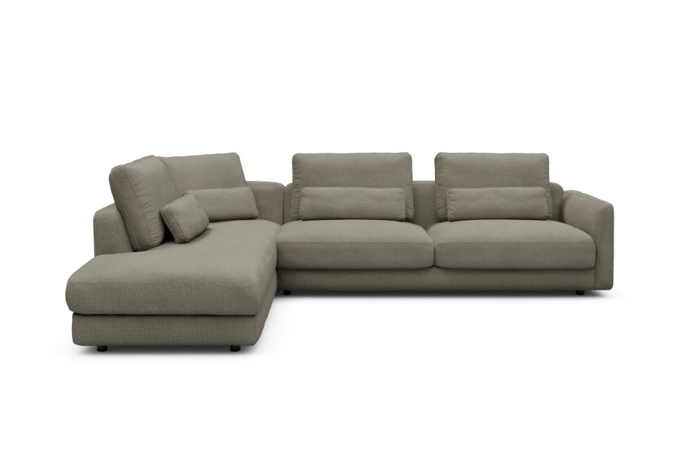 Vivole Modular Sofa - 70 - 310 x 230 cm - Open-end + 3 Seater - 765 Cura Oat