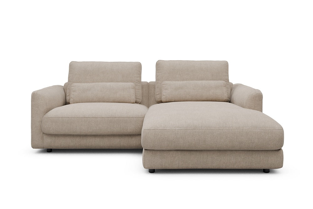 Vivole Modular Sofa - 71 - 225 x 171 cm - 1,5 Seater + Chaise - 417 Esina Mocha