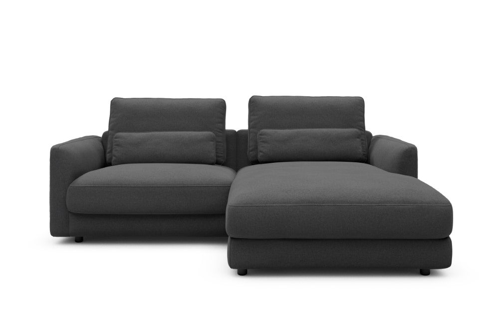 Vivole Modular Sofa - 71 - 225 x 171 cm - 1,5 Seater + Chaise - 441 Satya Warm Zinc