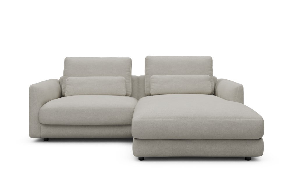 Vivole Modular Sofa - 71 - 225 x 171 cm - 1,5 Seater + Chaise - 487 Denari Clean Beige