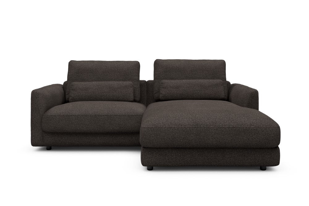 Vivole Modular Sofa - 71 - 225 x 171 cm - 1,5 Seater + Chaise - 530 Bouclé Taupe