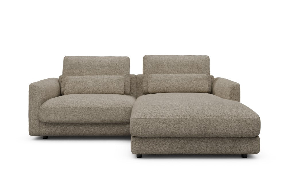 Vivole Modular Sofa - 71 - 225 x 171 cm - 1,5 Seater + Chaise - 539 Bouclé Beige
