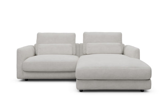 Vivole Modular Sofa - 71 - 225 x 171 cm - 1,5 Seater + Chaise - 574 Vivus Dusty Off White