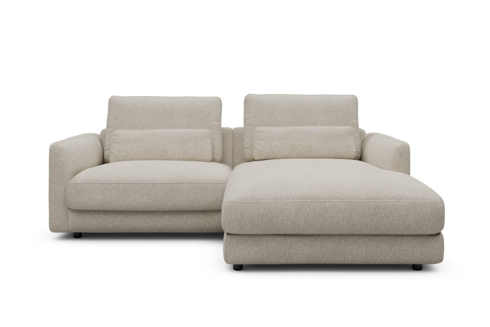 Vivole Modular Sofa - 71 - 225 x 171 cm - 1,5 Seater + Chaise - 584 Argus Natural