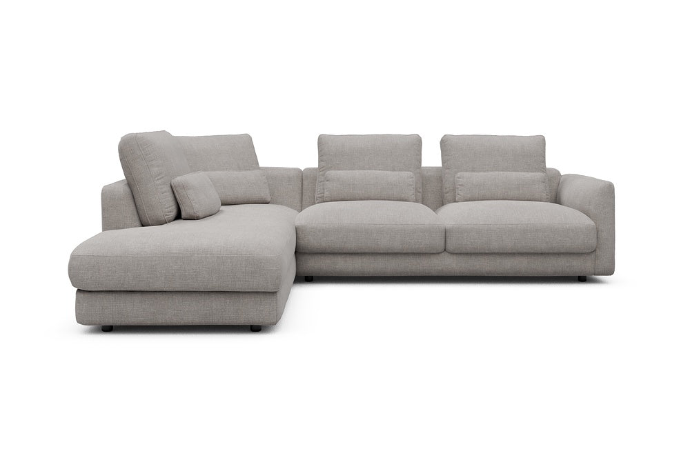 Vivole Modular Sofa - 73 - 278 x 230 cm - Open-end + 2,5 Seater - 418 Esina Truffle