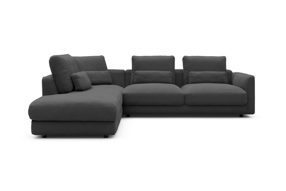 Vivole Modular Sofa - 73 - 278 x 230 cm - Open-end + 2,5 Seater - 441 Satya Warm Zinc